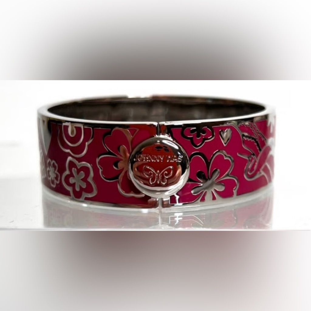 Johnny Was Pink Love Hinged Bracelet 75$